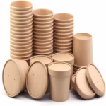 Pots en papier pour soupe chaude