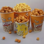 Custom Disposable Paper Popcorn Bucket
