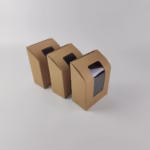 Eco Friendly Disposable Paper Boxes Wrap Boxes Takeaway Food Packaging Box Chicken Roll - Image 2