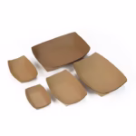 Coated Kraft Paper Ship Box Boat Customization of Disposable Food Custom Cheap Wholesale Price Bread Paper Tray 230g Paper - Image 4