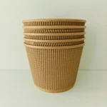 Xiamen Custom 500ml-1500ml Ripple Wall Kraft Paper Bowls With Lid Biodegradable Eco Friendly for Salad Soup Noodle Cake Takeaway - Image 5