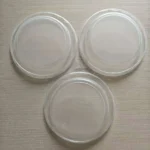 Xiamen Disposable Plastic Transparent Clear Dome Lids Cup Translucent Flat Cover Bottle Cap PP PET Food Container Salad Closures