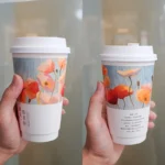 YBLPAK 12oz Double Wall Insulated Eco Friendly Heat Resistant Disposable Paper Cups Sustainable Recyclable for Coffee Milk Juice – Image 2