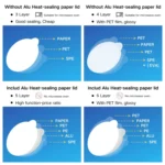 Heat Seal Paper Lids for Plastic Cups & Bowls | Leak-proof Universal Sealing Lids for Instant Noodles and Coffee – Image 3