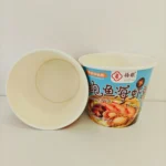 YBLPAK High Quality 536mL Disposable Soup Cups Coated Paper Eco Friendly Print for Instant Oatmeal Noodle OEM ODM Food Container - 画像 (2)