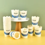Xiamen Disposable 8oz Paper Cups for Ice Cream Sundae Scoop Dessert Eco Friendly Food Grade Single Wall Takeaway Milk Shake Cups