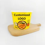 YBLPAK Factory Direct 998ml Paper Noodle Bowl Biodegradable Disposable Soup Cup OEM ODM Paper Food Containers for Ramen Takeaway
