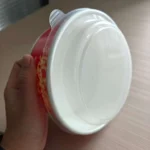 Xiamen Disposable Plastic Transparent Clear Dome Lids Cup Translucent Flat Cover Bottle Cap PP PET Food Container Salad Closures - Image 6