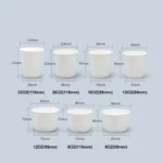 Hot Selling Custom 20oz Disposable Single Wall Paper Soup Bowl Includes Paper Lid - Imagen 5