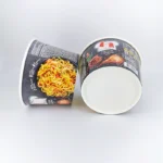 YBLPAK 871mL Disposable Paper Ramen Bowl Eco Friendly Biodegradable Food Grade Compostable for Instant Noodle Takeaway Container - 画像 (3)