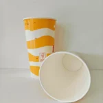OEM ODM Extra Large Capacity 32oz Single Wall Disposable Paper Cups Eco Friendly Compostable for Coffee Milk Tea Hot/Cold Drinks - Imagen 3