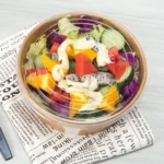 Disposable Food Container Soup Salad Bowl with Lid Customized logo Acceptable Brown Kraft Paper Bowl - Image 5