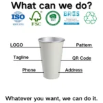 YBLPAK Custom Printed 8 16oz Disposable Paper Cups for Coffee Milk Tea Champagne Brandy Eco Friendly Takeaway Beverage Packaging - Image 6
