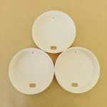 YBLPAK Custom 80mm/90mm Disposable Paper Lid for Coffee Cup Food Grade Leakproof Heat Resistant Cover for Cafe Takeaway Beverage - Image 2