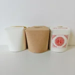 YBLPAK Recyclable 16ouce Food Kraft Paper Container Durable Chinese Noodle Box OEM Kebab Doner Box Lunch Takeaway Food Doner Box – Image 5