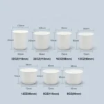 Custom Printed Eco-Friendly Biodegradable Craft Paper Sauce Cup Small Food Grade PLA Coating Soup Bowls for Individual Use - Image 2
