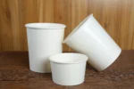 Hot Selling Custom 20oz Disposable Single Wall Paper Soup Bowl Includes Paper Lid - Imagen 2
