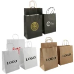 Wholesale DIY Multifunction Soft Color Festival Gift Bag Shopping Bags Kraft Paper Bag Design with Handles – Image 3