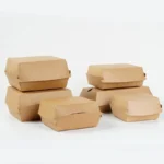 YBLPAK Eco Friendly Fast Food Packaging Containers Cardboard Take Away Food Box for Hamburger Snack Sandwich Custom Burger Boxes - Image 5