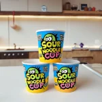 YBLPAK Popular Customizable Candy Paper Cups with Lids and Spoon for Ice Cream Food Chocolate Cookie Ramen Soup Oatmeal Porridge