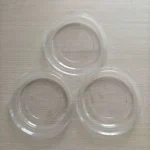 Xiamen 150mm/165mm Easy Open PET PP Plastic Lids Round Shape for Kraft Paper Salad Soup Bowl Disposable Bowl Lids with Anti-Leak – Image 2