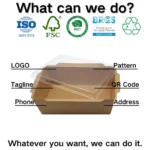 YBLPAK Eco Friendly Biodegradable Kraft Paper Meal Boxes with Transparent Lids Microwaveble for Take Away Food Sushi Salad Lunch - Image 6