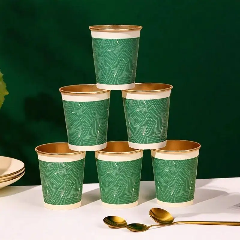 H5899f116d2494569b2d157f8a8728dd3o.webp YBLPAK Custom UAE SA Style 4oz 8oz 10oz 12oz 16oz 20oz Paper Cups Aluminum Coated for Hot Oolong Americano Karak Chai Jellab Tea – Image 1