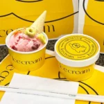 Xiamen Wholesale 3 4 5 6 8 12 16oz Disposable Biodegradable Ice Cream Paper Cups With Lids for Sherbet Soft Serve Hard Ice Cream - Image 3