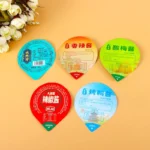 YBLPAK Heat Seal Embossed Aluminum Foil Lid Sealing Film for Instant Noodle Cheese Yogurt Jelly Ice Cream Packaging Cups Sealing