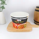YBLPAK Hot Sale 875ml Paper Cups Bowls for Instant Noodle Insulated Sturdy Lightweight Stackable Recyclable Eco Friendly Natural