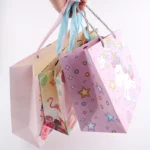 BTO Cheap Kraft Costume Paper Gift Bags Personal Wedding Plain Paper Shopping Bags With Customized logo - Image 4