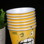 YBLPAK Custom 420ml Disposable Snack Cups Aluminum Coated Food Grade 14oz Paper Ramen Cups for French Fries Chips Cookies Cereal - Image 4