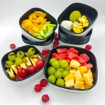 Xiamen Hot Custom Printed Disposable Food Containers Craft Paper Salad Bowl for Lunch Meal Prep Fruit Takeout Delivery Packaging