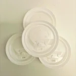 YBLPAK 80mm 90mm Clear White Black Disposable Plastic Cup Lids Easy Open Leak-Proof for 12oz 16oz 20oz 22oz Coffee Cups PP Cover - Image 2
