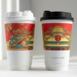 YBLPAK 12oz Double Wall Insulated Eco Friendly Heat Resistant Disposable Paper Cups Sustainable Recyclable for Coffee Milk Juice – Image 3