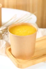 Ebelee 8oz 12oz 16oz 26oz 26oz 32oz Disposable Biodegradable Togo Soup Cup Custom Kraft Paper Hot Soup Bowls with Lid - Image 2