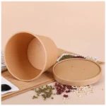 Disposable 8oz 12oz 16oz 24oz Paper Food Container Eco Friendly Take Away Food Snack Packaging Paper Soup Cups With Lids - Image 2