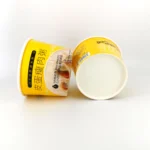YBLPAK Hot Sale Custom Logo Printed 520ml Paper Soup Bowl Disposable Instant Noodle Pots for Instant Rice Porridge Oatmeal Ramen - Imagen 3
