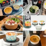 Printed Induction-Heatable Paper Bowl Disposable Kraft OEM Noodle Soup Container for Convenience Store Home Office - 画像 (6)