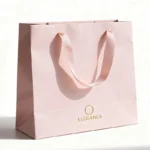 Custom logo Jewelry Paper Bag Handmade Shopping Bag Handmade Jewelry Gift Packaging Paper Bag - Imagen 6