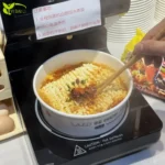 Large Capacity Induction-Heatable Paper Bowl Disposable Printed Kraft Food Cup for Ramen Noodle Soup Snack Packaging