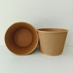 Xiamen 998ml Double Layer Corrugated Paper Salad Bowl Disposable Lunch Box with Lids Thickened Round for Soup Dessert Salad Cake – Image 3