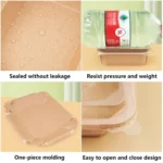 YBLPAK Wholesale Octagonal Paper Lunch Bowl Biodegradable Takeaway Food Packaging Box Disposable Paper Container for Snack Bread - Imagen 2