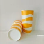 OEM ODM Extra Large Capacity 32oz Single Wall Disposable Paper Cups Eco Friendly Compostable for Coffee Milk Tea Hot/Cold Drinks - Imagen 4