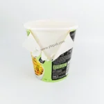 YBLPAK Customized Disposable Hot Ramen Noodle Cup with Sealing Film Paper Bowl Food Grade Leakproof Heat Resistant Microwaveable - 画像 (3)