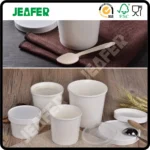 Disposable  Paper Cup  Packaging Food Container Kraft Paper Soup Cup with Lid - Image 4