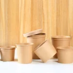 Wholesale Disposable Food Containers Round Paper Cup With Vented Lids Waterproof Custom Print Logo Ice Cream Cups Hot Soup Bowls - Image 3