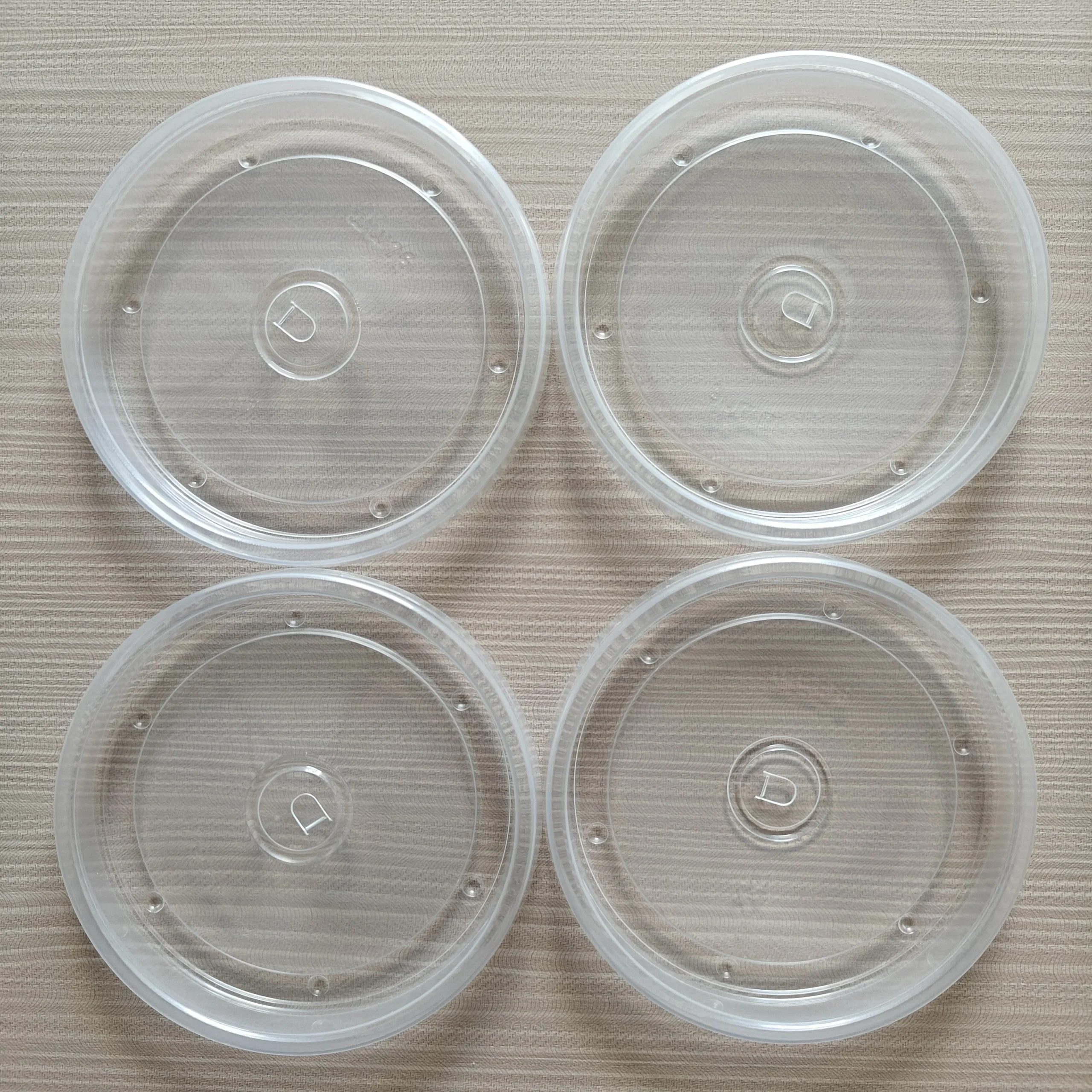 H8d19ce1a427648e4b3bba2101d0ac877R.webp Xiamen High Quality Clear Plastic Lids 90/98/116mm Diameter Transparent Flat PP Juice Soup Cup Covers Cold Drinking Sealing Lids - Imagen 1