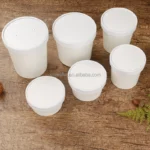 Eco-friendly Cardboard Kraft Paper Soup Cup