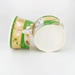 YBLPAK 720ml Instant Noodle Paper Cups BPA Free Eco Friendly Food Grade Disposable Soup Bowl Stackable Customized Logo Packaging - 画像 (3)